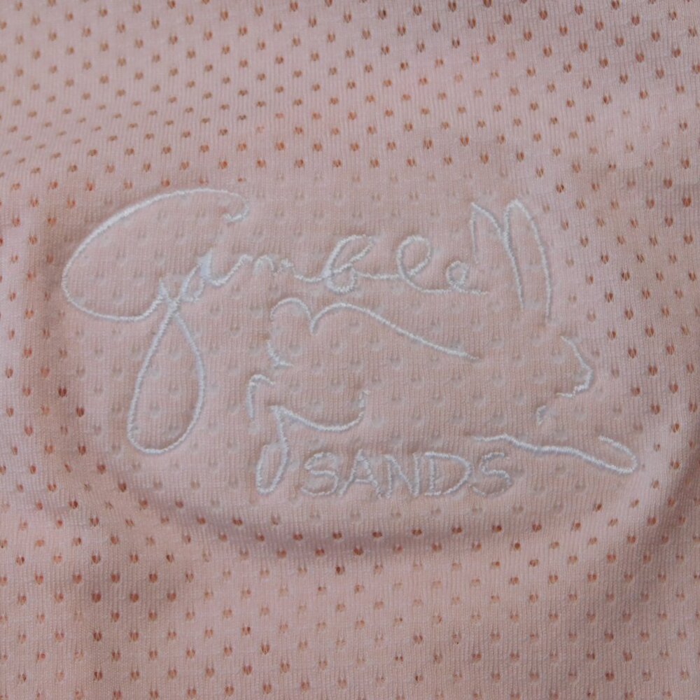 KJUS Peach Eve Long Sleeve Golf Polo | 1/4 Button Down | Gamble Sands | EUC | M - Picture 5 of 9